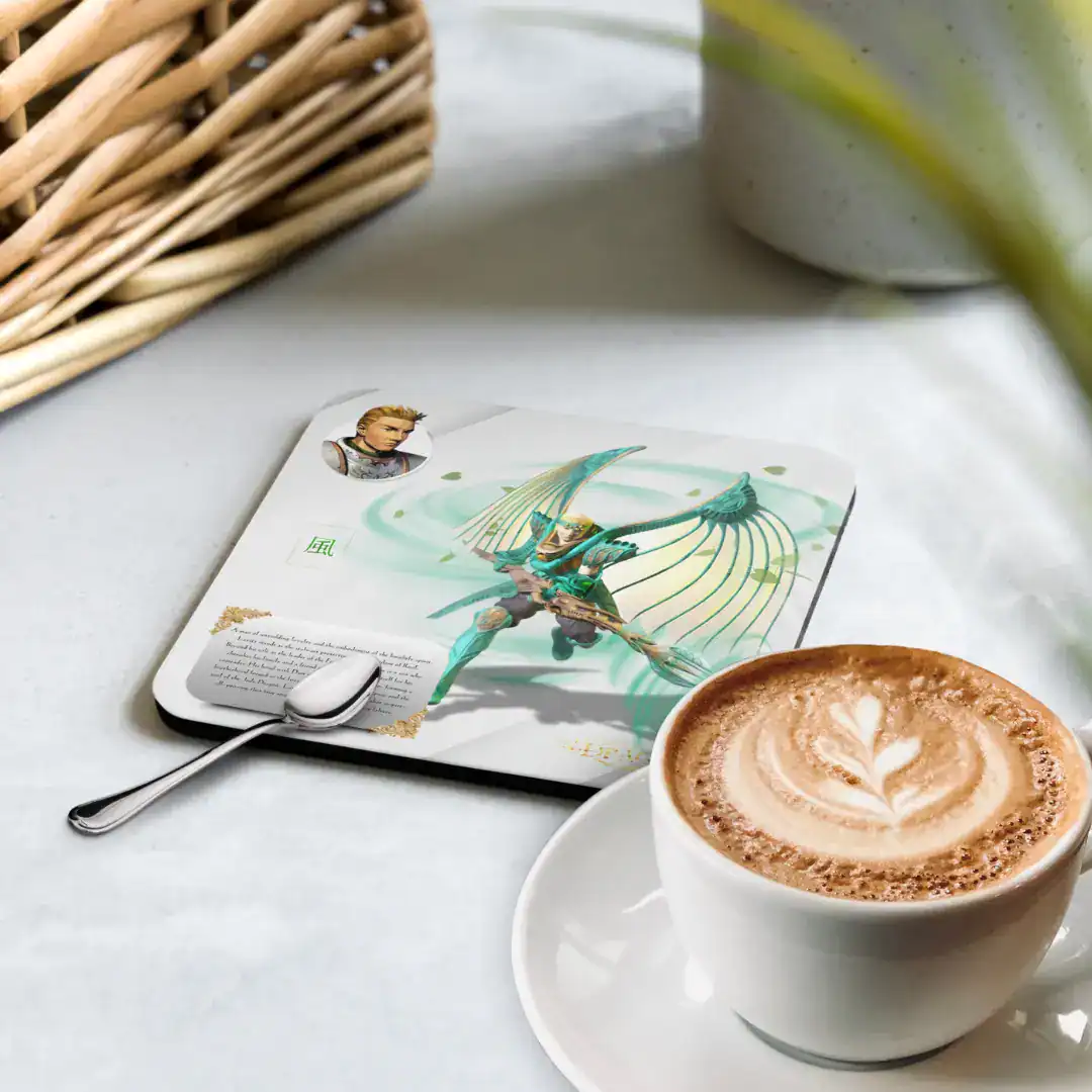 the legend of dragoon gaming cork coaster gamer coaster lavitz relive childhood memories