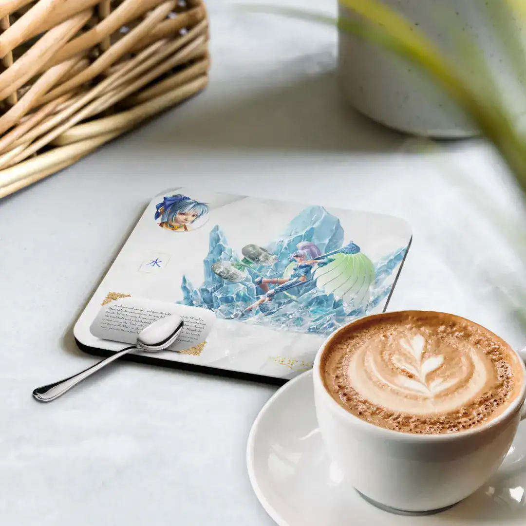 the legend of dragoon gaming cork coaster gamer coaster meru relive childhood memories