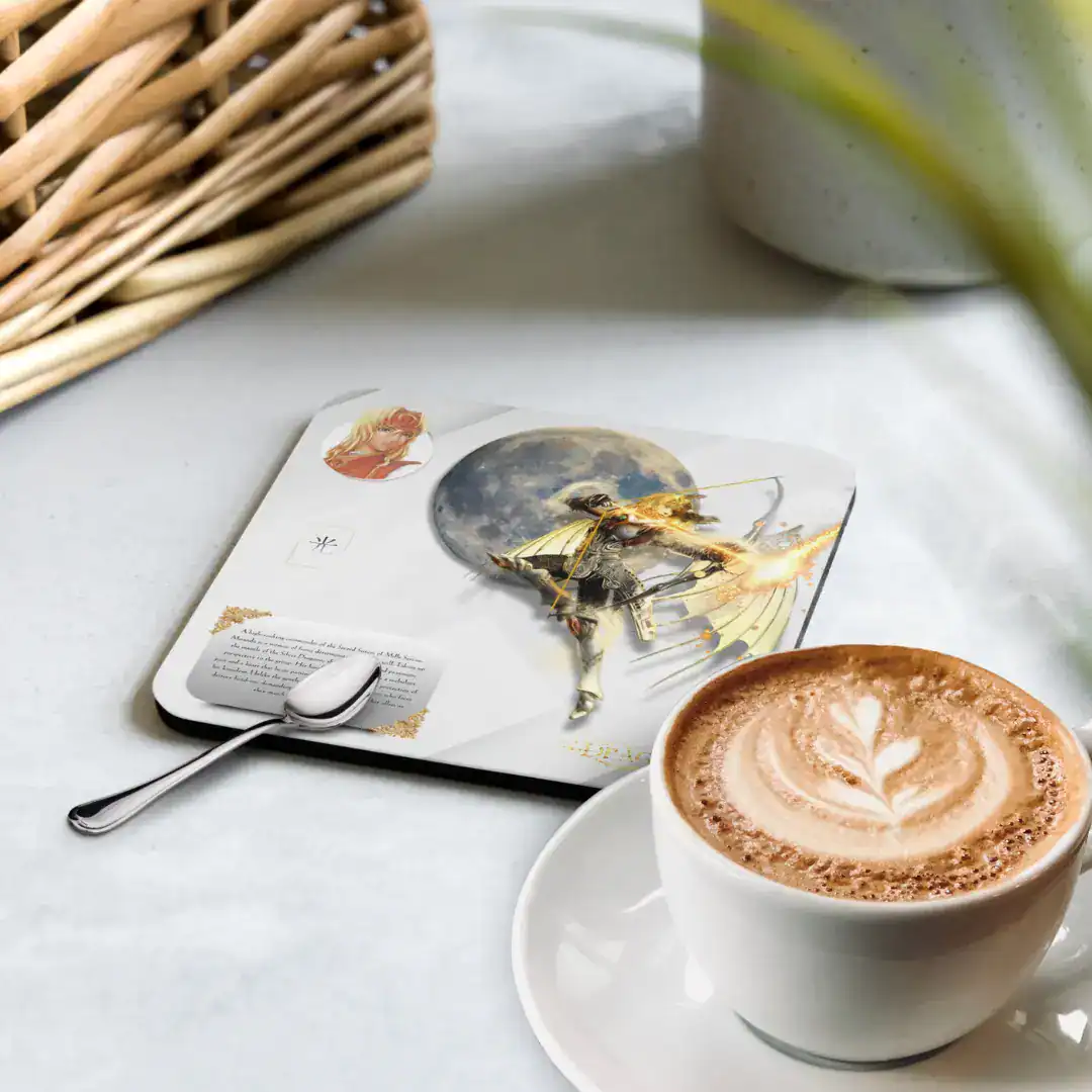 the legend of dragoon gaming cork coaster gamer coaster miranda relive childhood memories