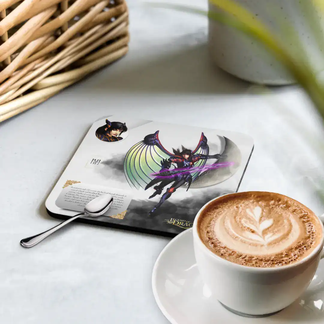 the legend of dragoon gaming cork coaster gamer coaster rose relive childhood memories