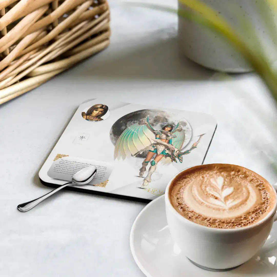 the legend of dragoon gaming cork coaster gamer coaster shana relive childhood memories