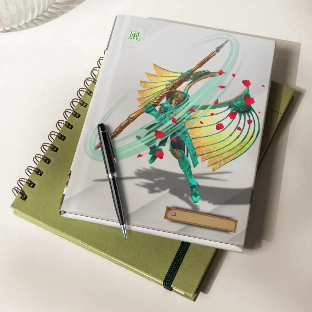 the legend of dragoon gaming hardcover journal matte gamer notebook diary collectibles albert relive childhood memories