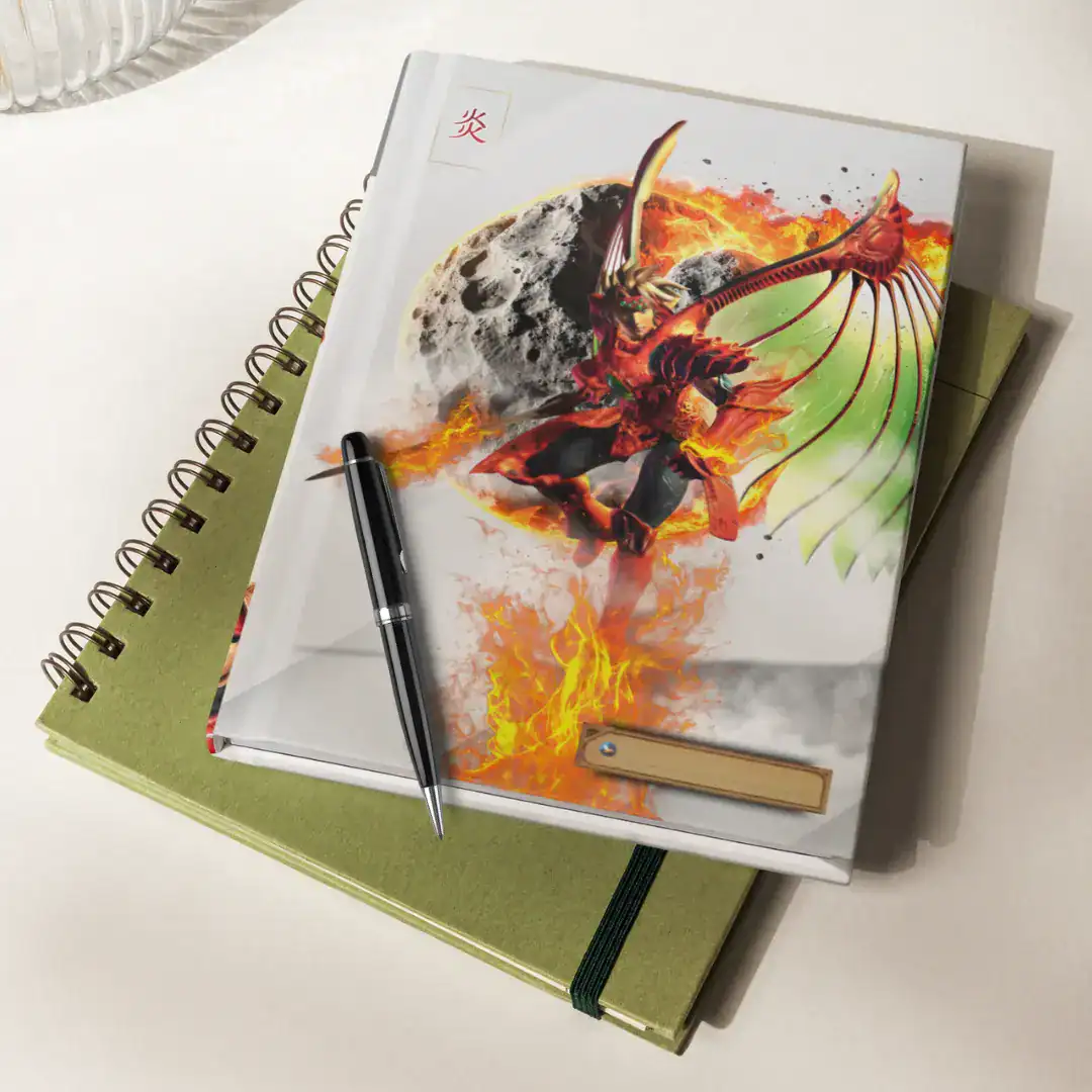 the legend of dragoon gaming hardcover journal matte gamer notebook diary collectibles dart relive childhood memories