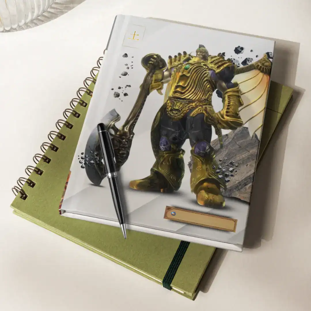 the legend of dragoon gaming hardcover journal matte gamer notebook diary collectibles kongol relive childhood memories