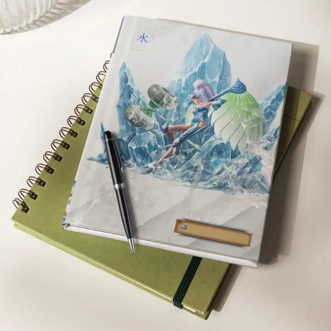 the legend of dragoon gaming hardcover journal matte gamer notebook diary collectibles meru relive childhood memories
