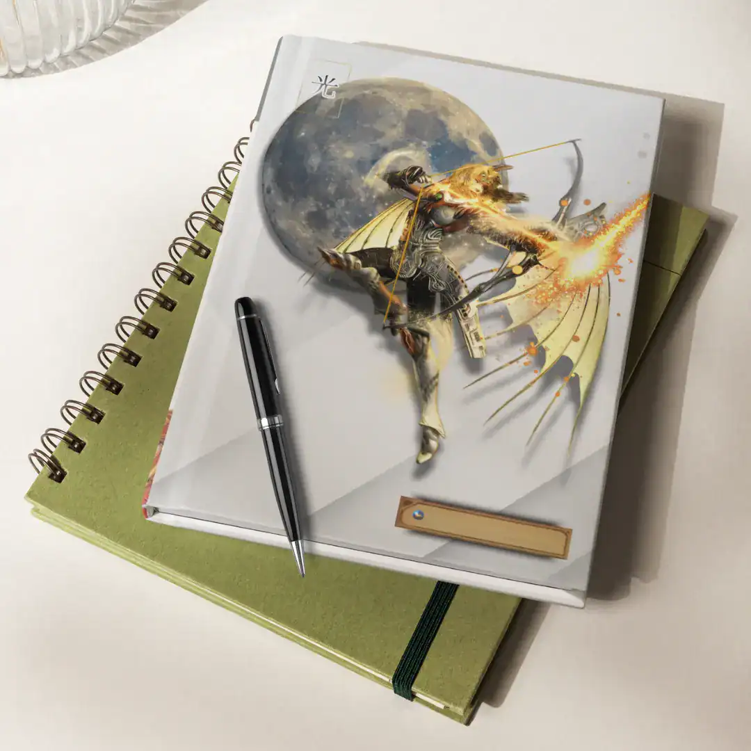 the legend of dragoon gaming hardcover journal matte gamer notebook diary collectibles miranda relive childhood memories