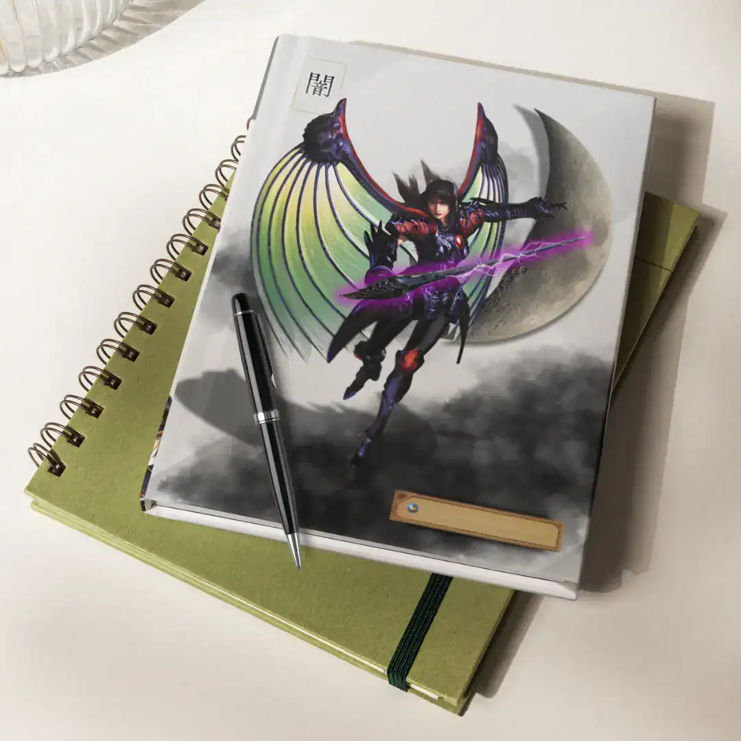 the legend of dragoon gaming hardcover journal matte gamer notebook diary collectibles rose relive childhood memories