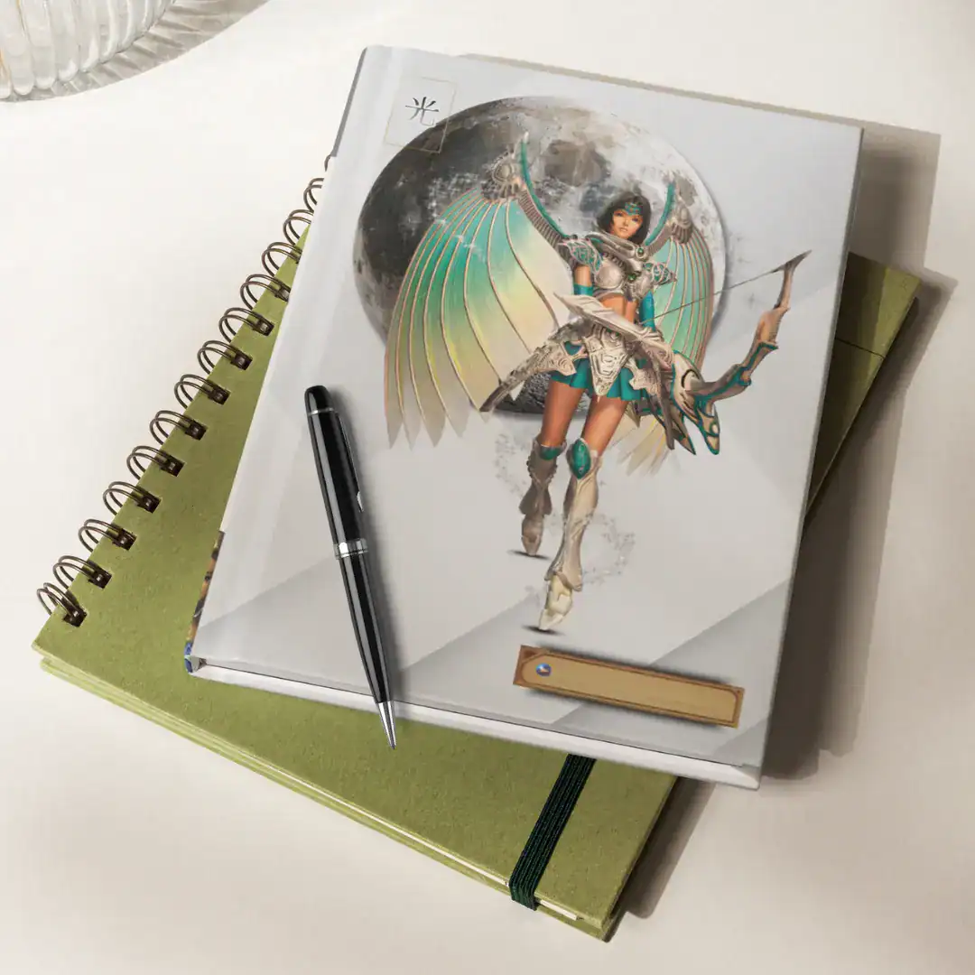 the legend of dragoon gaming hardcover journal matte gamer notebook diary collectibles shana relive childhood memories