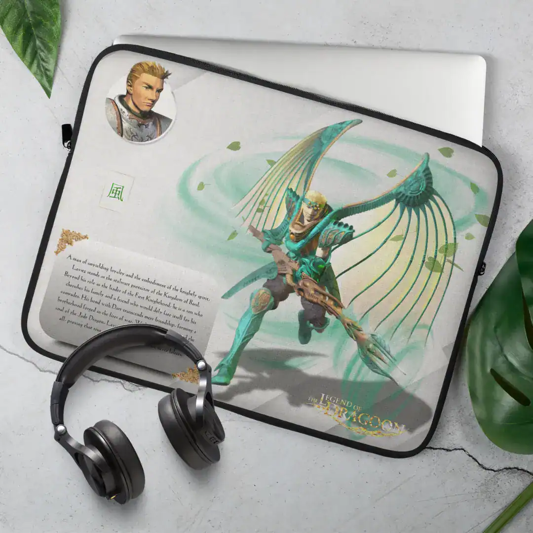 the legend of dragoon gaming laptop sleeve gamer laptop bag gaming laptop case 13'' or 15'' lavitz relive childhood memories