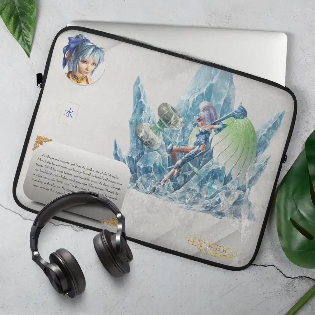 the legend of dragoon gaming laptop sleeve gamer laptop bag gaming laptop case 13'' or 15'' meru relive childhood memories