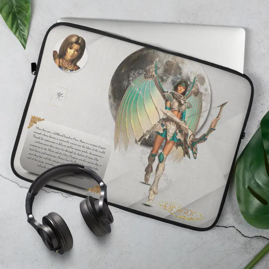 the legend of dragoon gaming laptop sleeve gamer laptop bag gaming laptop case 13'' or 15'' shana relive childhood memories