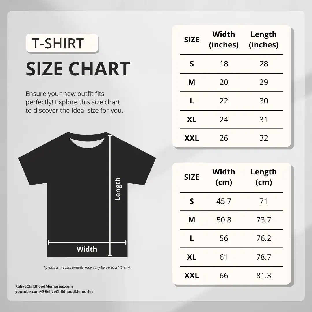 t-shirt-size-chart-inches-cms